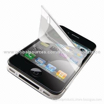 Screen Protector for iPhone 4/4S Samsung Note5 with Transparent Materials